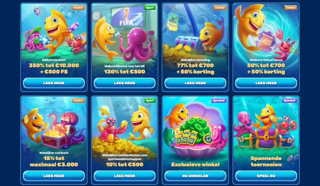 spinfin casino bonussen nl